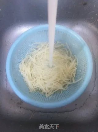 土豆丝炒肉