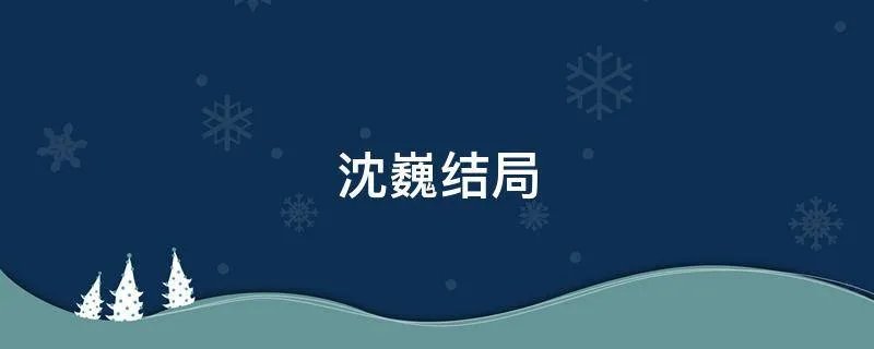 沈巍结局