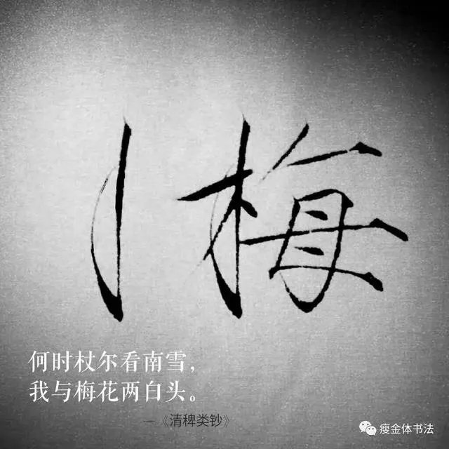 瘦金体怎么练