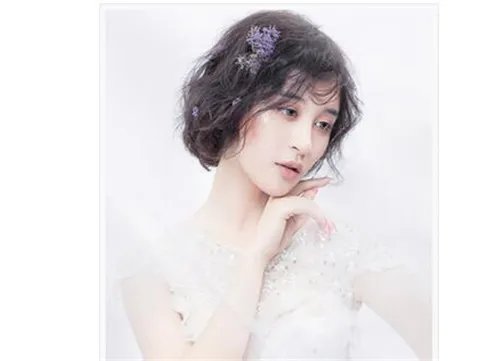 短发婚纱照发型图片  2017好看唯美的短发发型